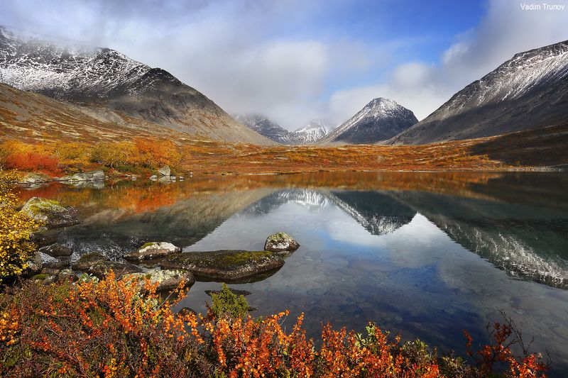 кольский, север, заполярье, хибины, тахтаръявр Осенний Тахтаръявр фото превью