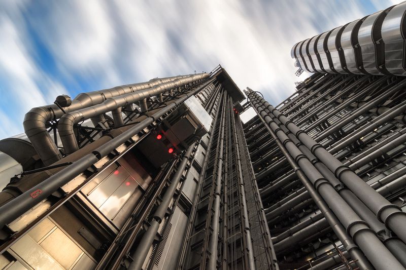 london, building, city, pipe, elevator, architecture, long, time, september Lloyd\'s building London фото превью