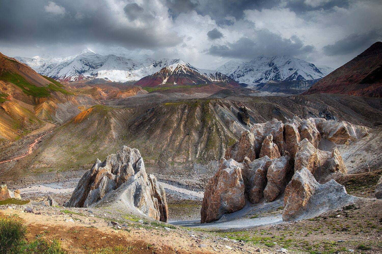 кыргызстан, горы, памиро-алай, пик ленина (7134m), Элина Магалимова