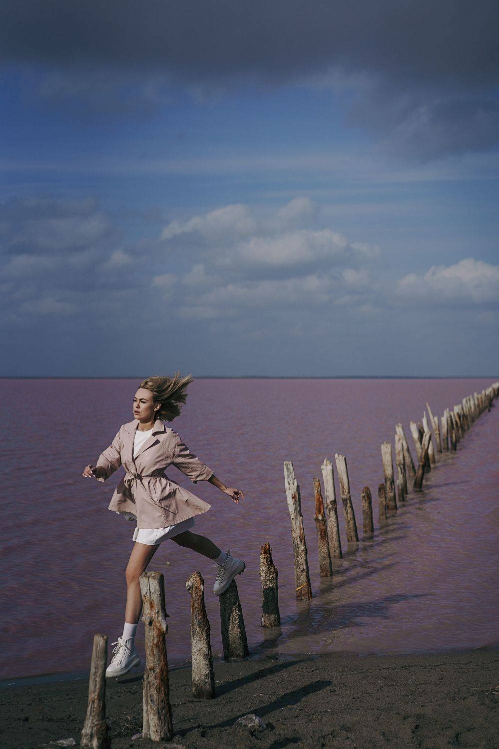 girl, portrait, krym, sea, sky, dress, sexy, beauty, mirrorless, sony a7 III, sony 55/1.8 ZA, kirill sokolov, мыс хамелеон, крым, девушка, портрет, платье, Кирилл Соколов