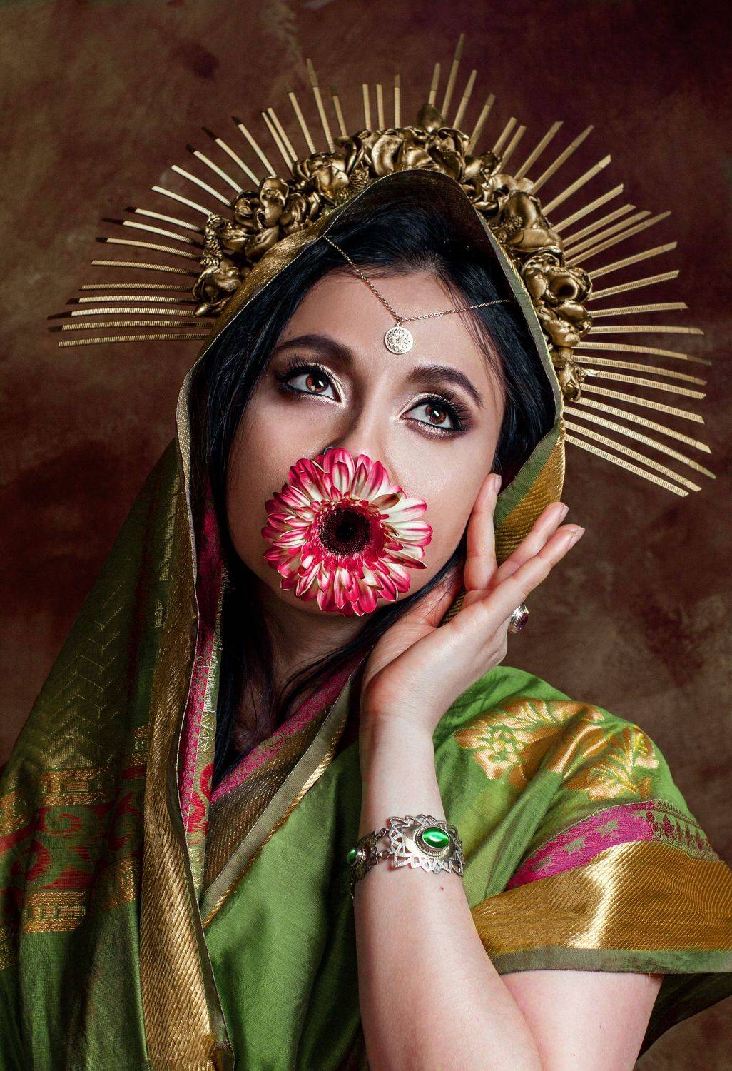 Fine-art, female portrait, portrait, indian Goddess, Кристина Александриди