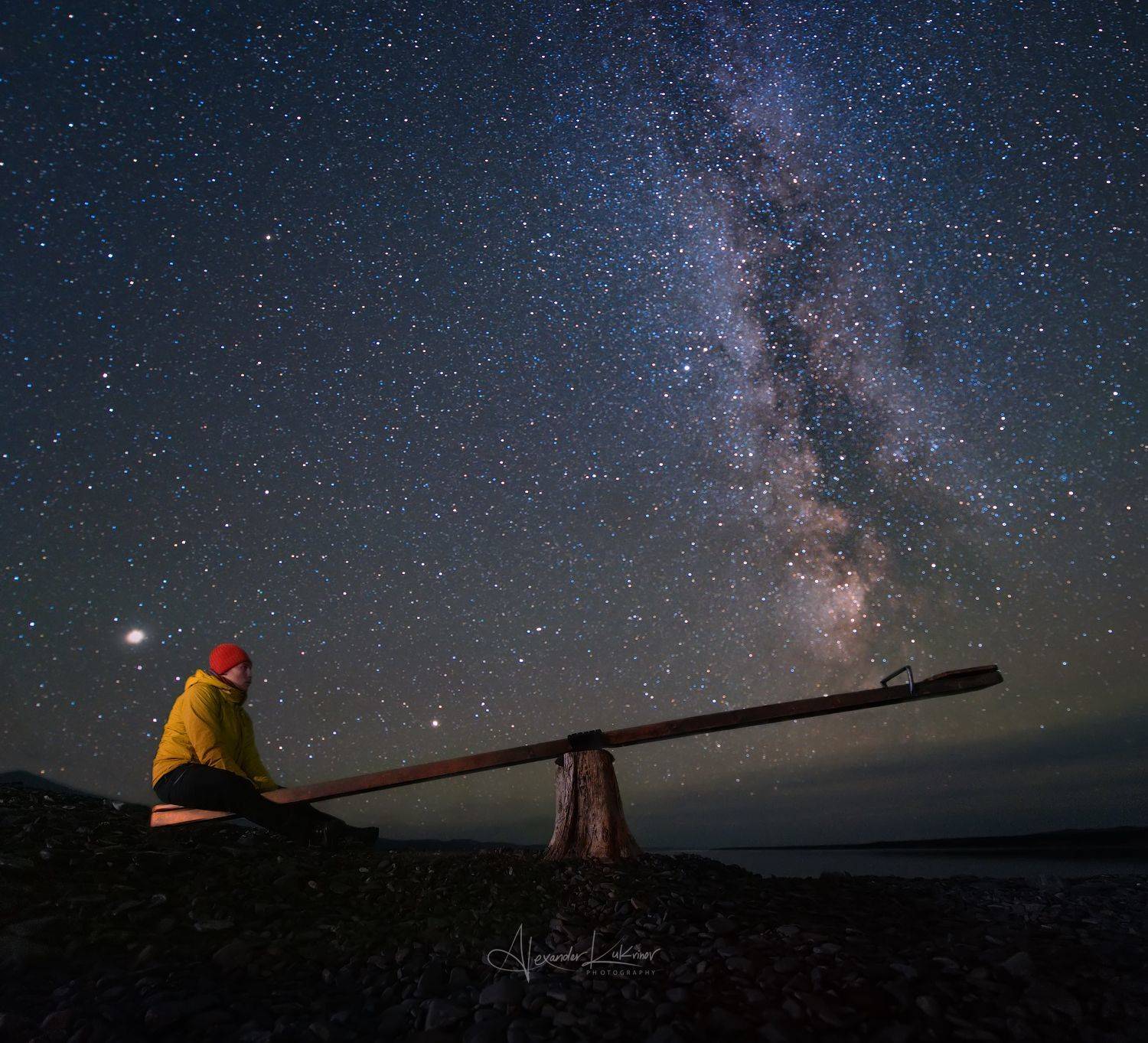 шантары,ночь,звёзды, Александр Кукринов