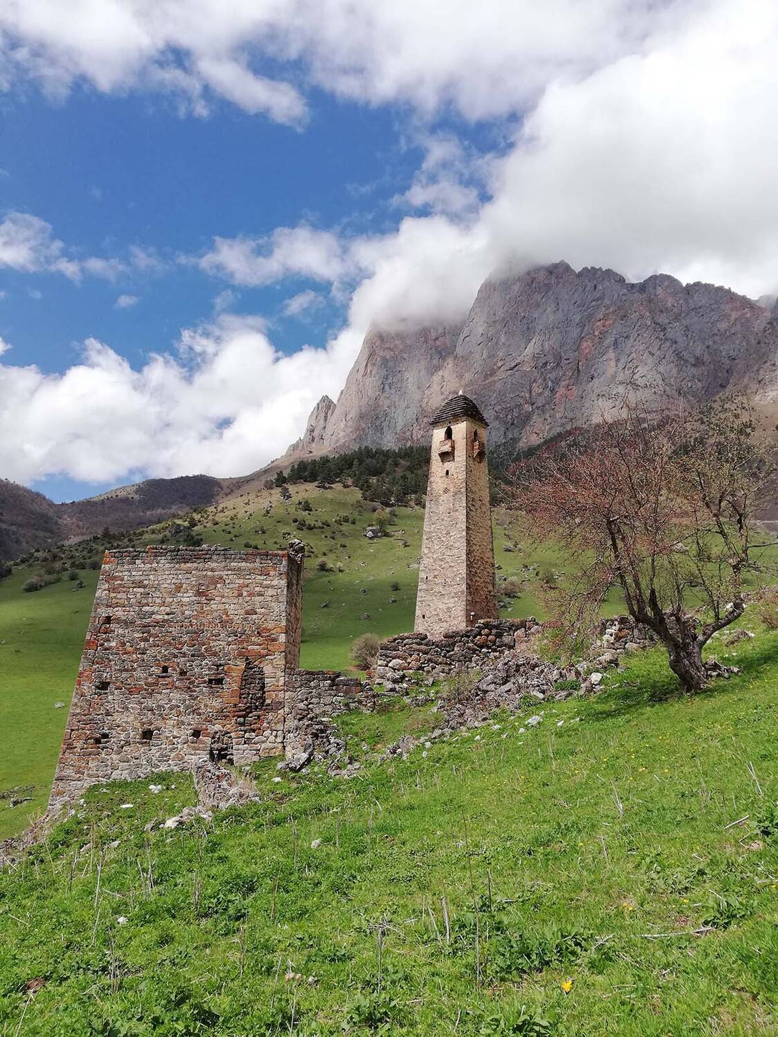 Ингушетия, Кавказ, Карт, Цей-Лоам, Боевая башня, Борис Резванцев