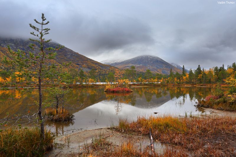 кольский, север, заполярье, хибины, озеро щучье Озеро Щучье фото превью