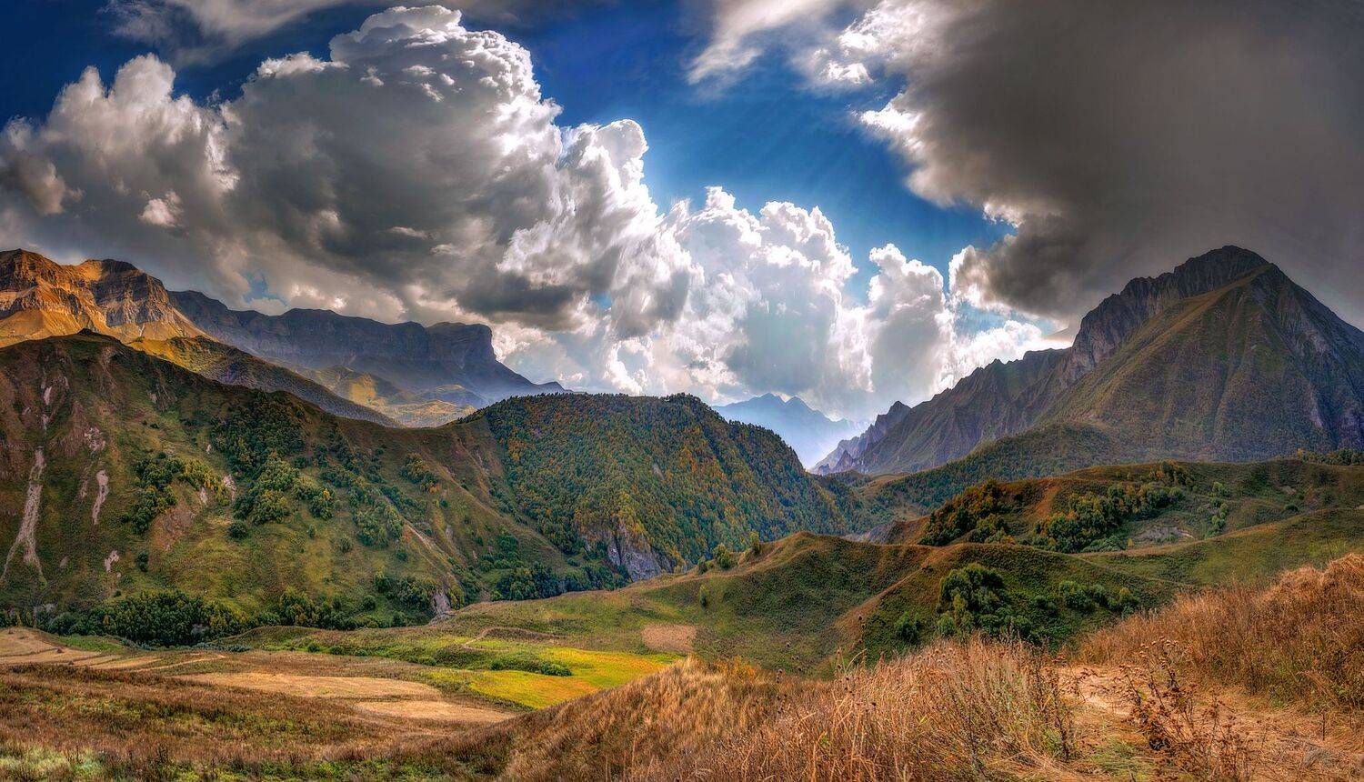 горы,кбр,природа,пейзаж, Елена Брежицкая