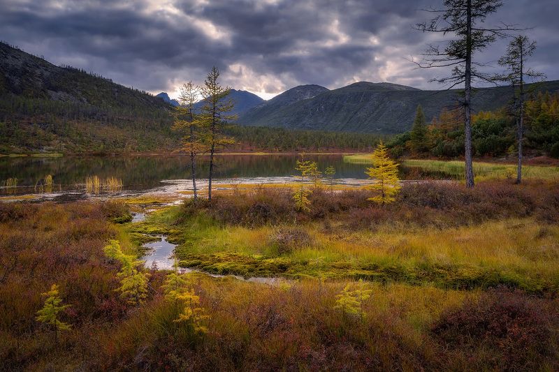 Вечер на Соседнем озере фото превью