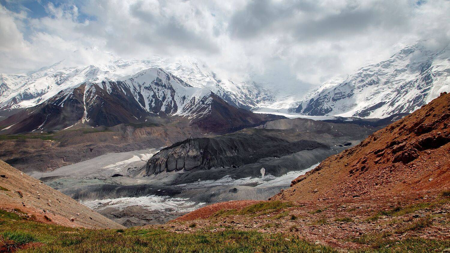 кыргызстан, горы, памиро-алай, пик ленина (7134m), Элина Магалимова