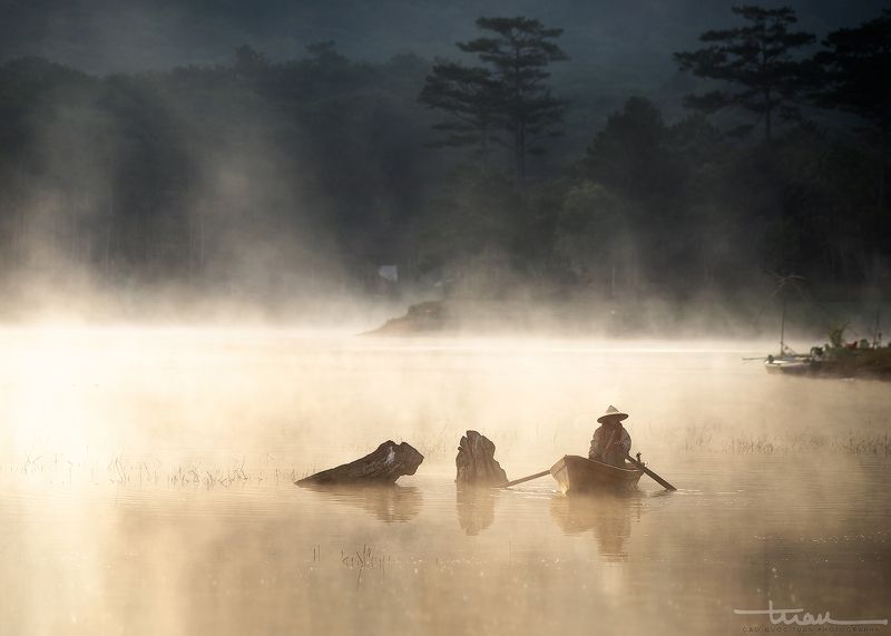 Morning in Tuyen Lam фото превью