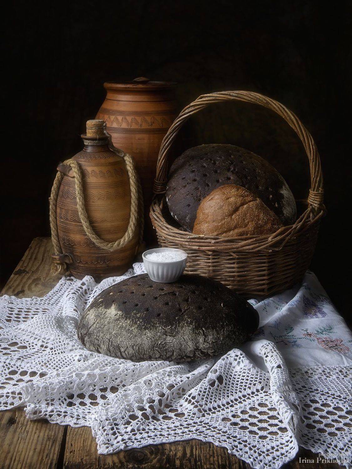 натюрморт, хлеб, традиционный,подовой хлеб, Ирина Приходько
