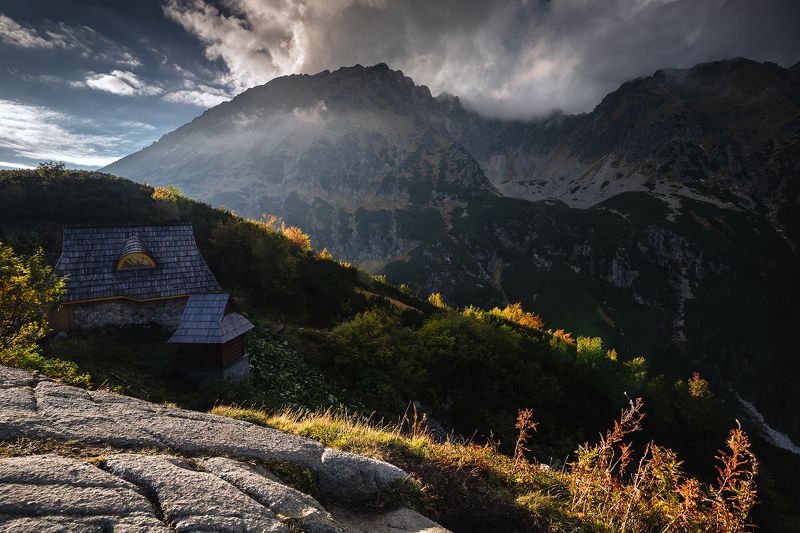mountains, autumn, poland, sunset In the Mountains фото превью
