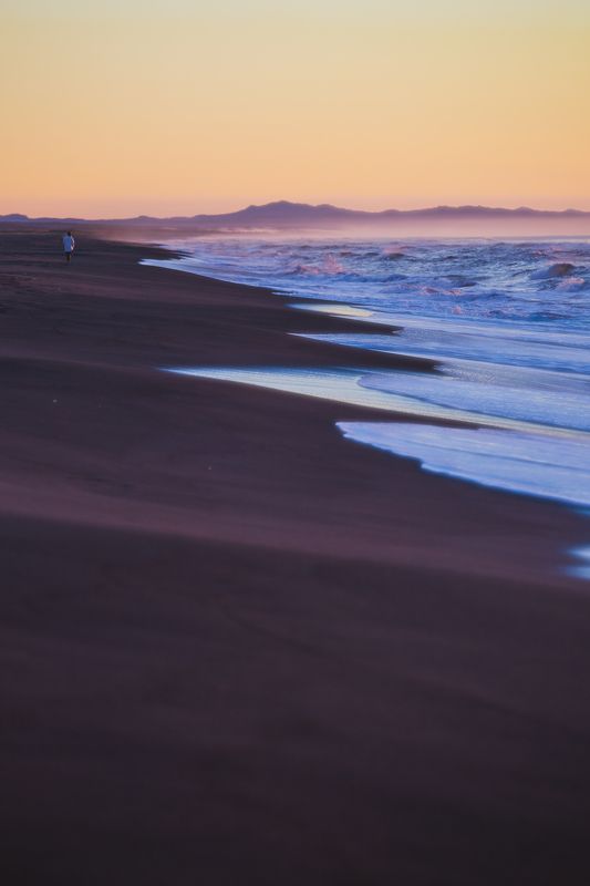 камчатка, kamchatka, камчатский край, халактырский пляж Наедине на рассвете с Тихим фото превью