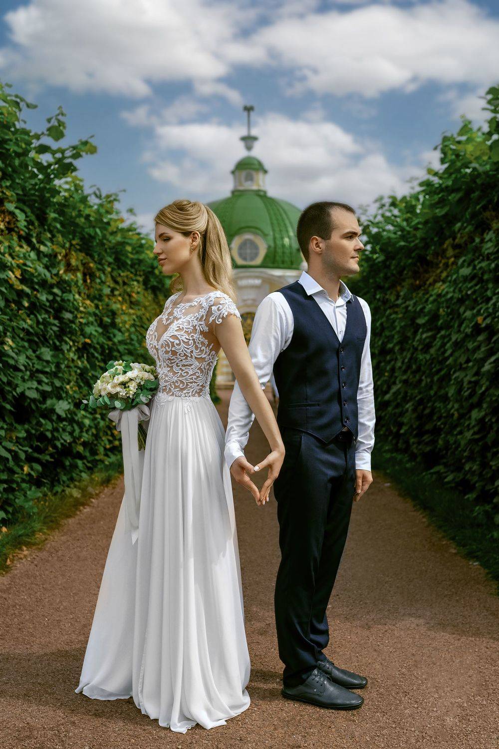 свадьба лето любовь нежность красота парк чувства, Юрий Захаров