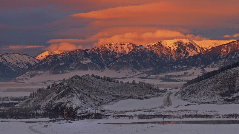 п.Мульта, р.Катунь и Мультинские озера. фото превью
