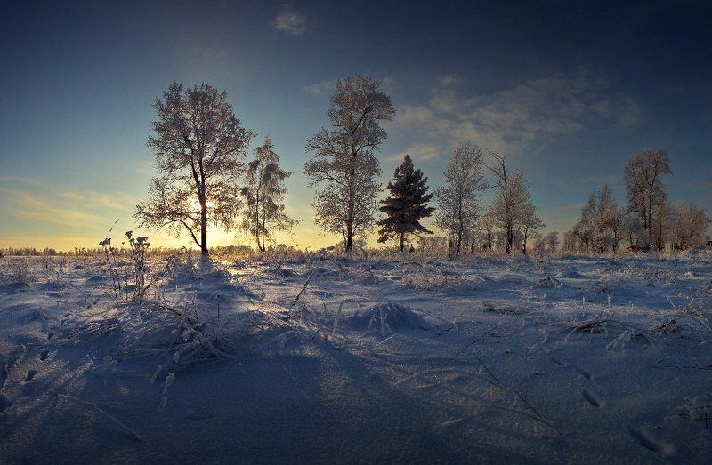 Вечернее построение фото превью