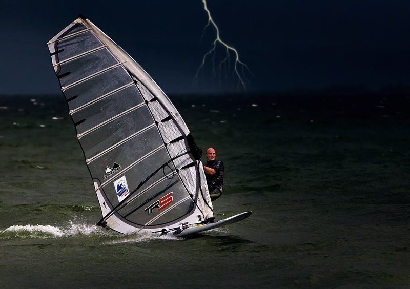 Бумеранг, Виндсерфинг, Игорь гартович, Обское море Серфовая погода фото превью