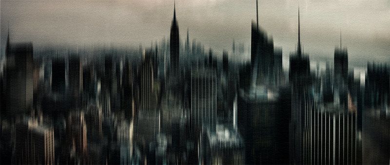 Ипическая панорама Большого города фото превью