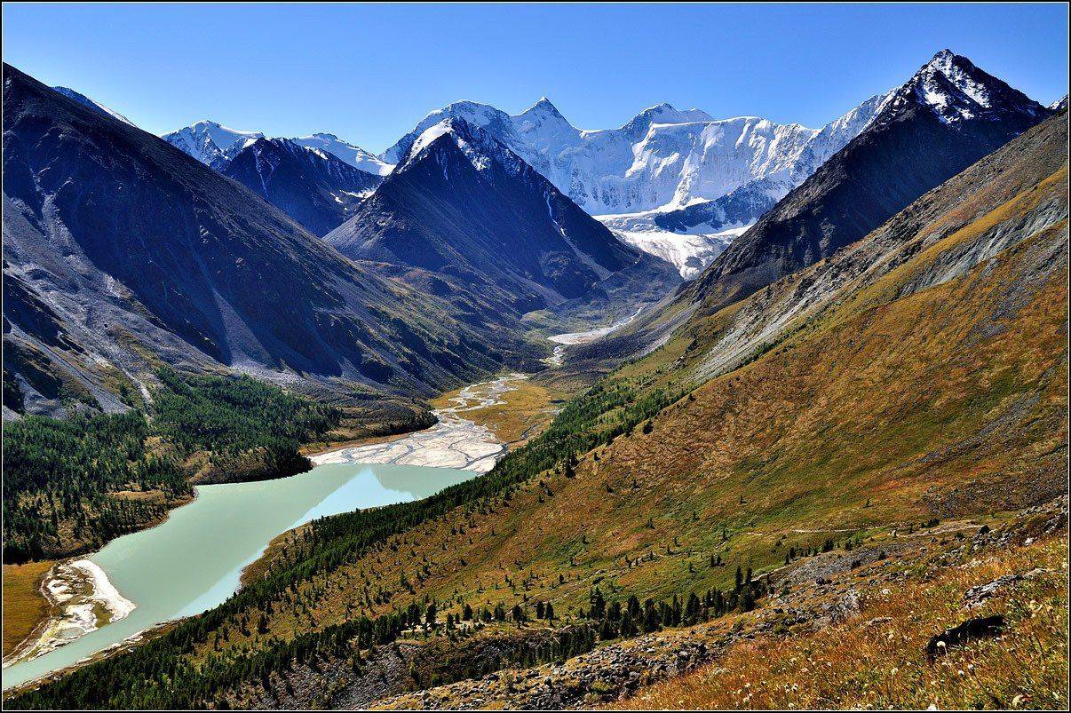 алтай, катунский хр., г.белуха, аккемское оз., АНАТОЛИЙ ДОВЫДЕНКО