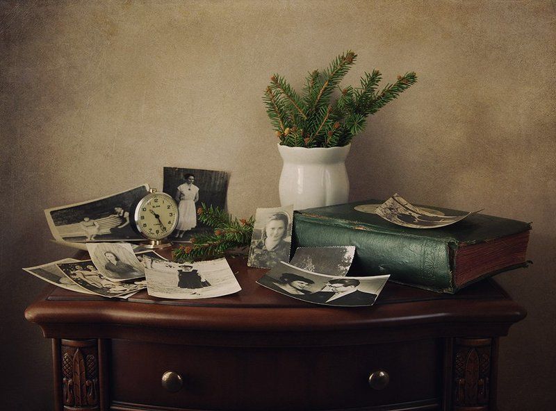 Старый альбом фото превью