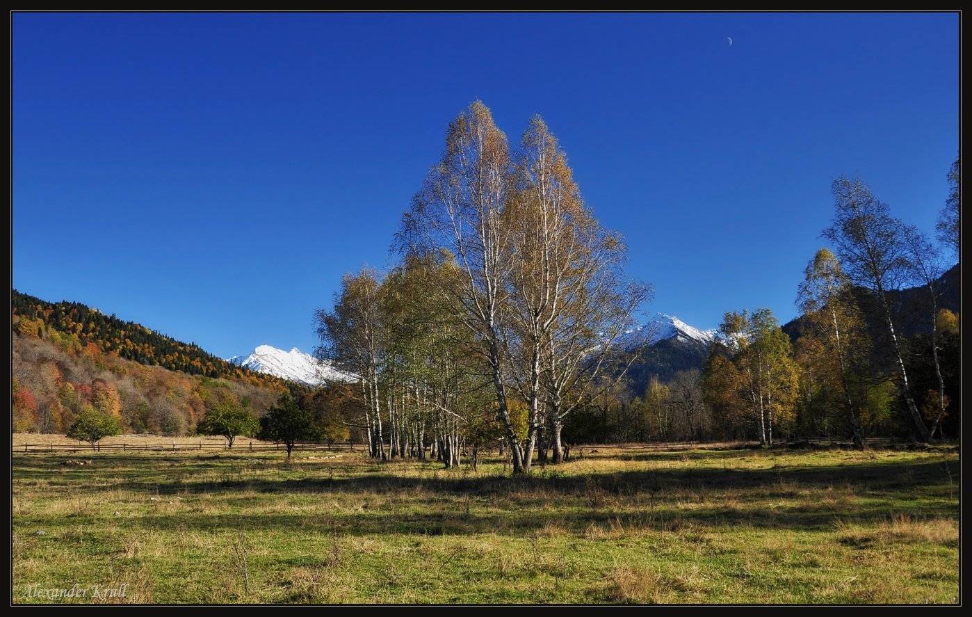 кавказ, кчр, горы, осень, Александр Круль