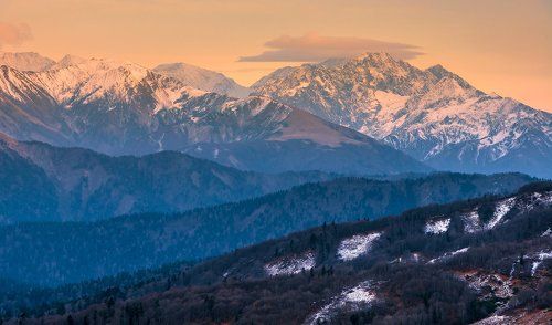После заката...
