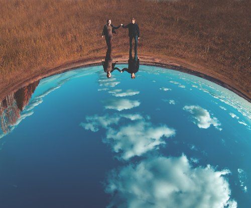 Глубокое синее НЕБО...