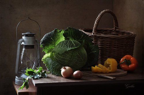 С овощами