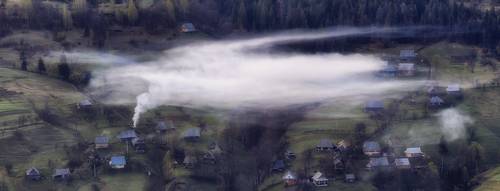 Карпаты с дымком