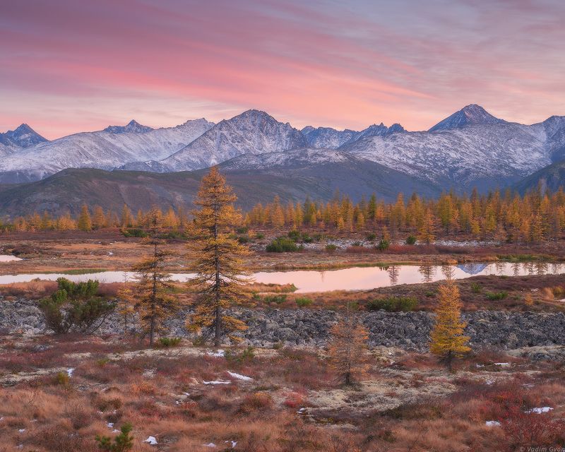 озероджекалондона, магадан, колыма Вечер на Кудиновских озерах фото превью