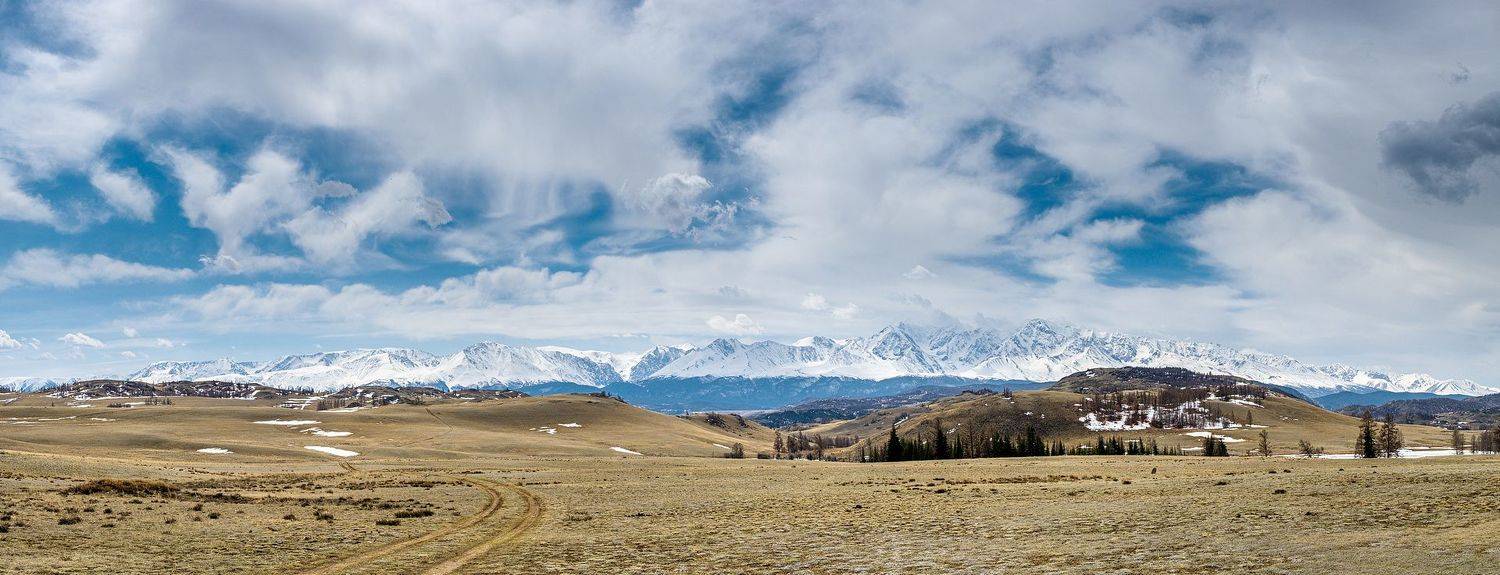 пейзаж,весна, горы, горный алтай, Александр Потапов