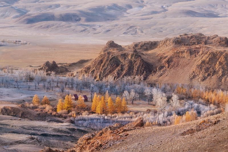 алтай, горы, осень Осенние краски Алтая фото превью