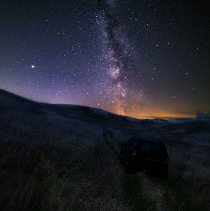 astrophoto, milky way, night, ночь, юпитер, млечный путь, пейзаж Tensor flow фото превью