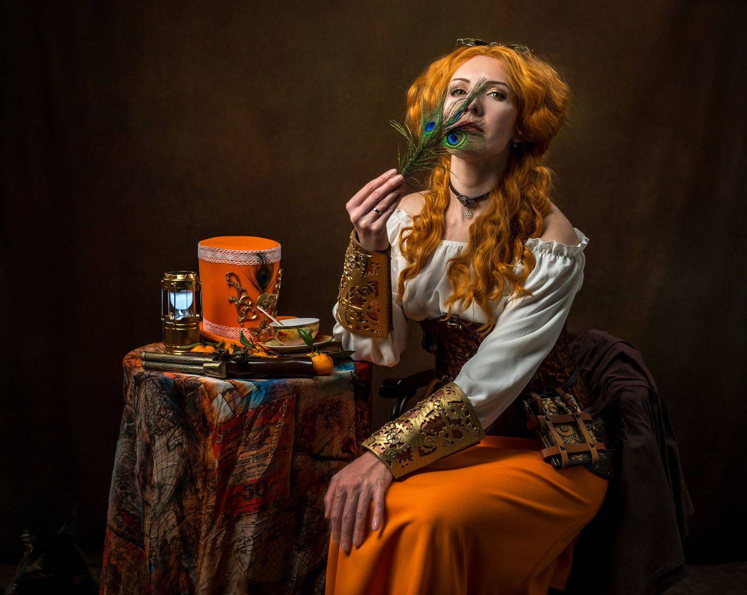 стимпанкк, FINE ART PORTRAIT, жанровый портрет, , Мурр Маори