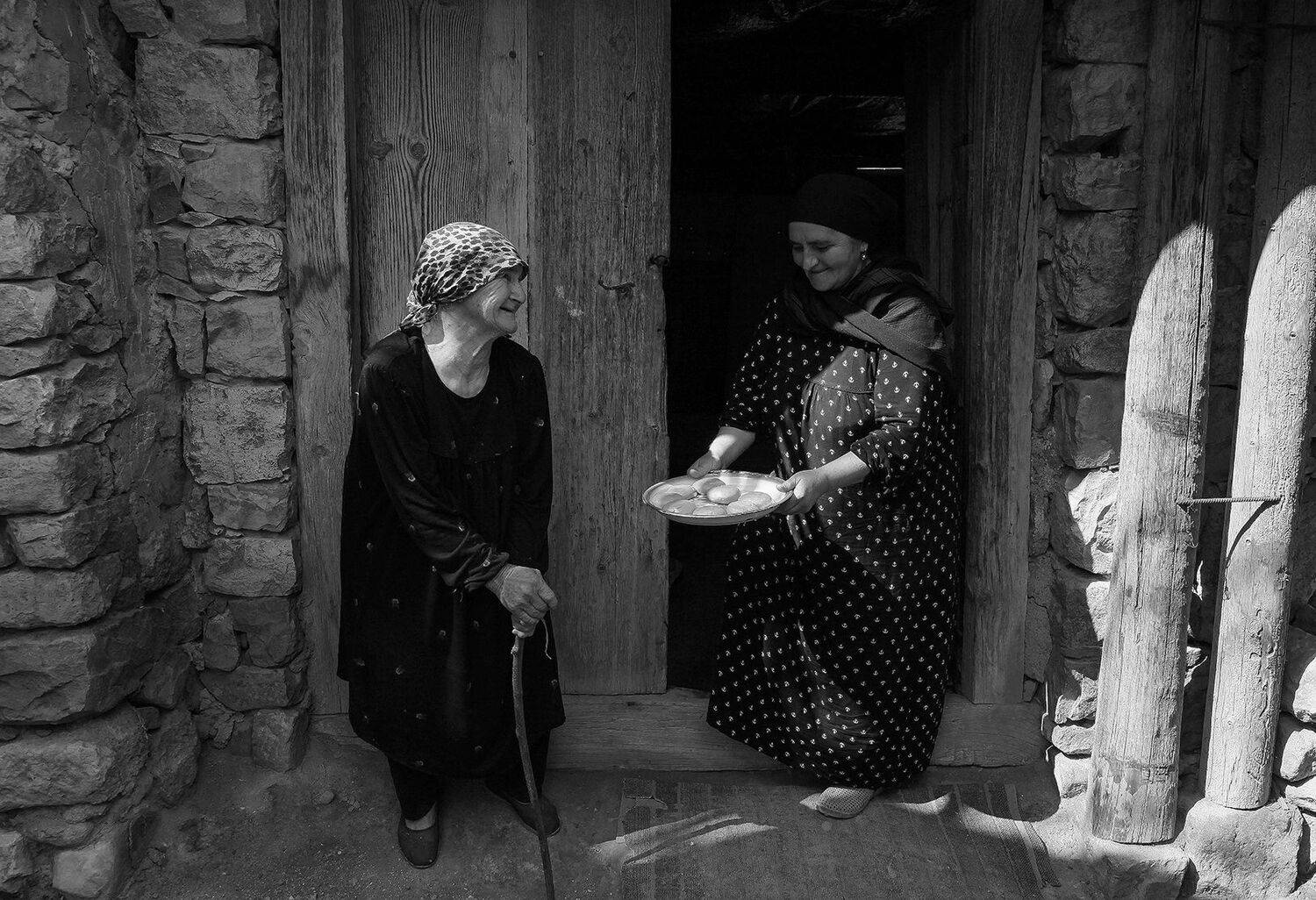 аул,бабушка,люди,село,дагестан,тлох,ботлихский район,, Marat Magov