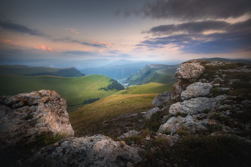 nikon z7 кавказ шатджатмаз кисловодск закат горы россия луга луг пейзаж Плато Шатджатмаз фото превью