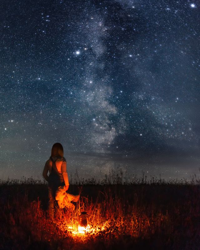 пейзаж Звездочет фото превью