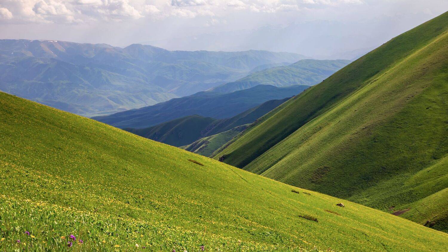 кыргызстан, горы, Элина Магалимова