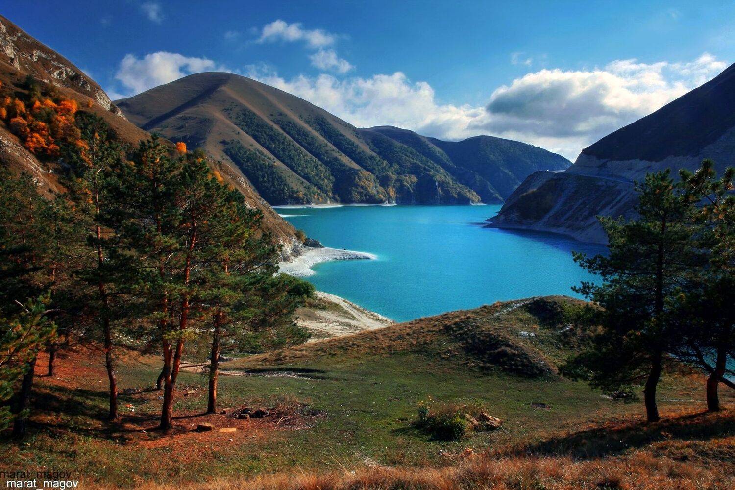 казеной ам,озеро,горы,чечня,дагестан,, Marat Magov