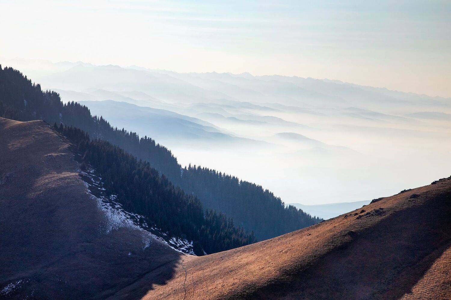 кыргызстан, горы, Элина Магалимова