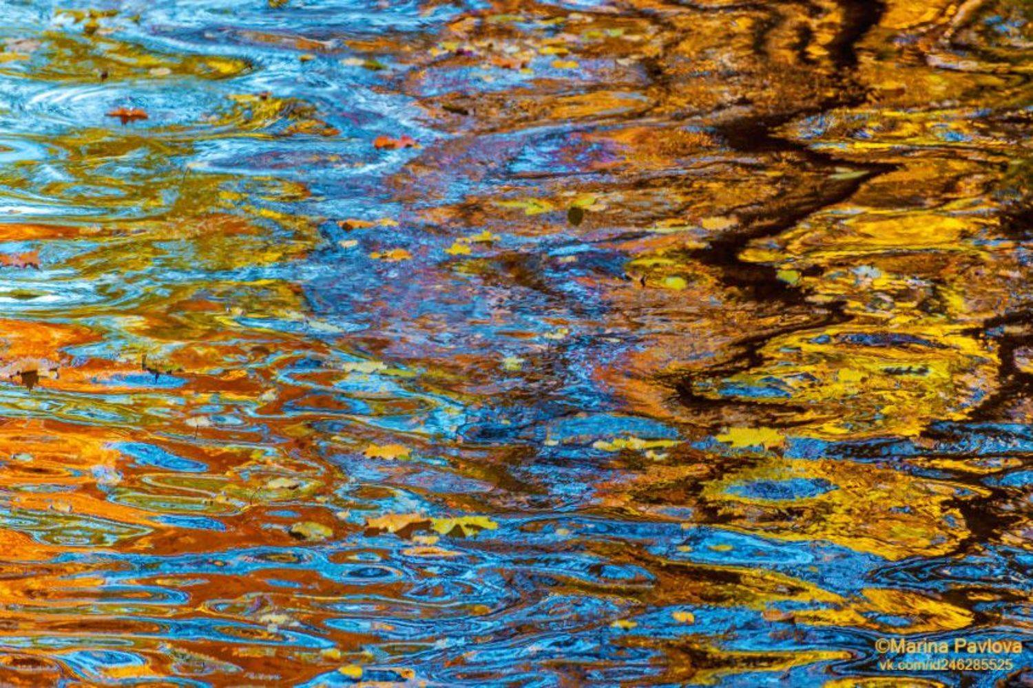 петербургские отражения, акваграфика, акваабстракция, абстракция, отражения на воде, петербургские акварели, nikon, Марина Павлова