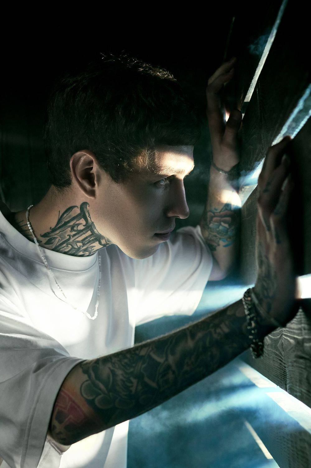 портрет, мужской портрет, тату, Кристина Александриди