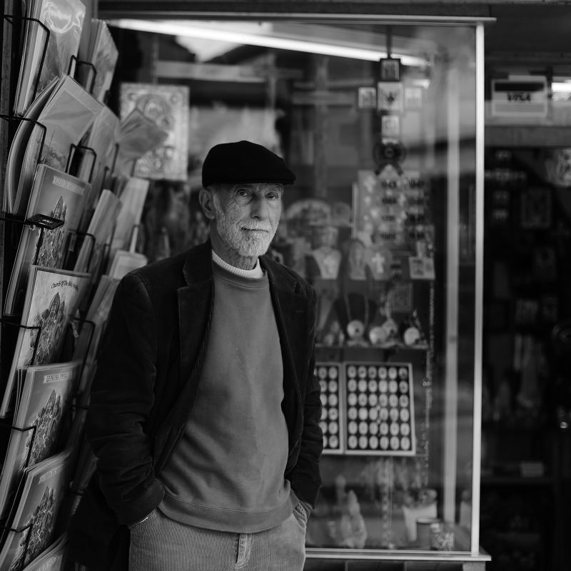 израиль, чб, мужчина  *** фото превью