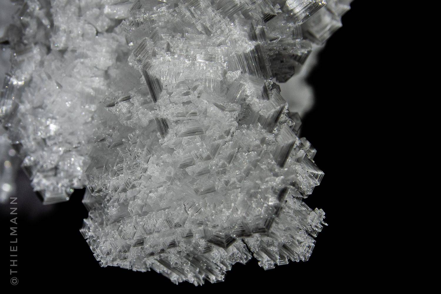 cave crystal ice rose macro speleo, Илья Тильман