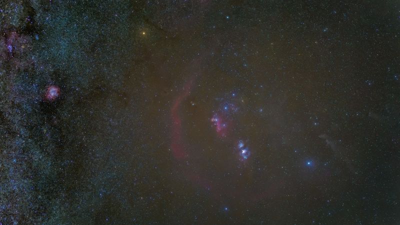 astrophoto, orion loop, night, ночь, орион Петля Ориона фото превью
