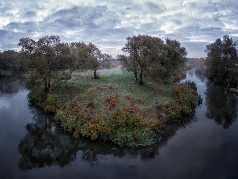 Холодное утро фото превью