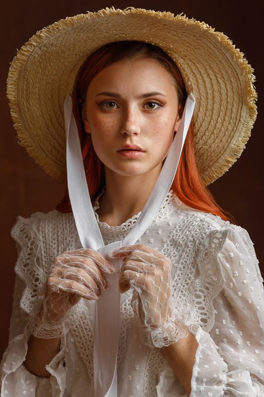 портрет, девушка Надежда фото превью