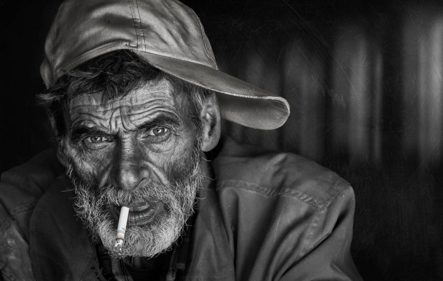 #people, #portrait, #face, #skin, #look, #eye, #human, #smoke, Mehdi Zavvar