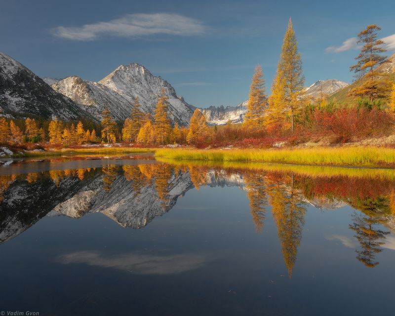 озероджекалондона, магадан, колыма Зеркало осени фото превью