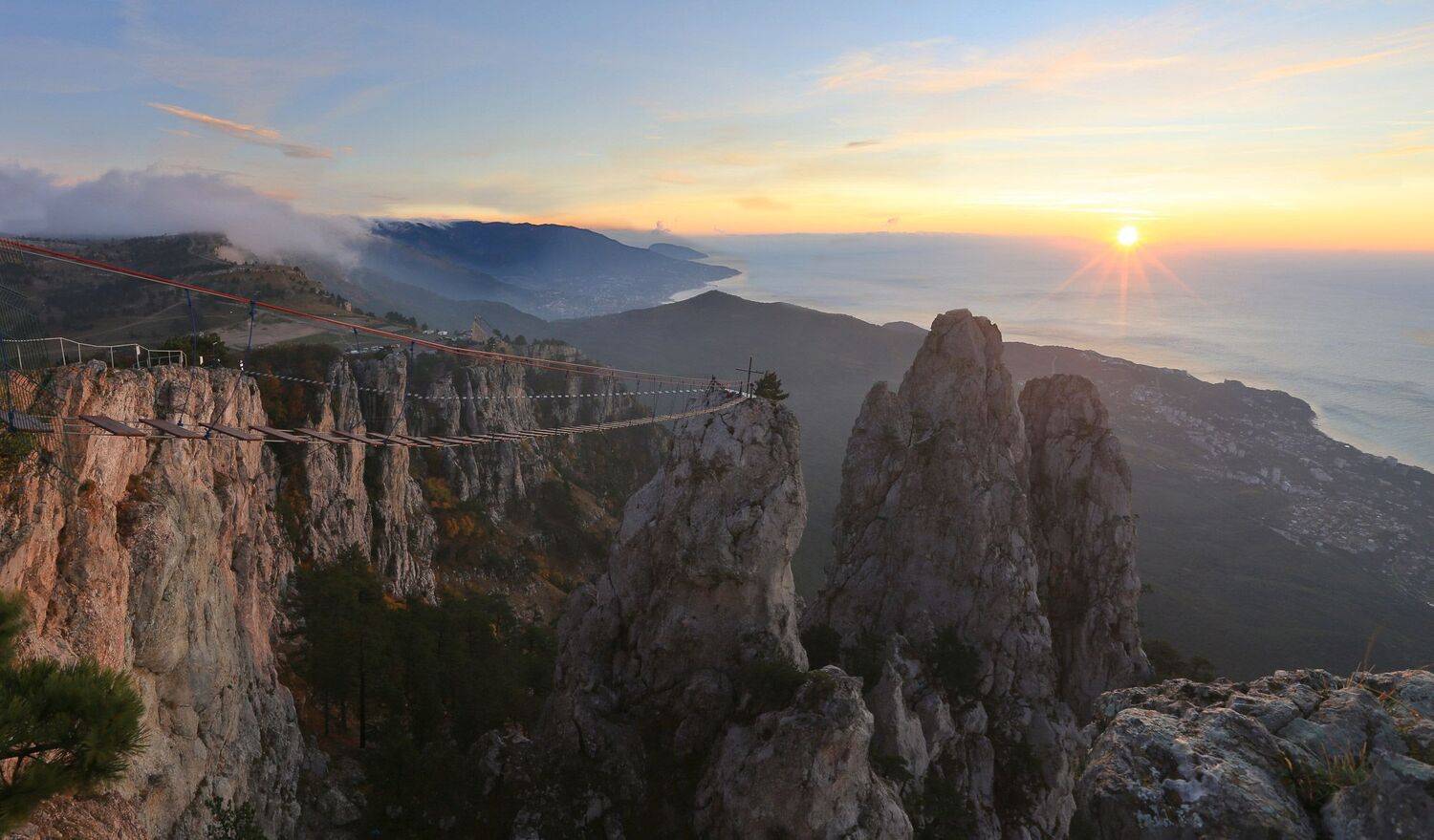 ай-петри, зубцы ай-петри, мартьян, весна на ай-петри, могаби, черное море, ялта, крым, крымские пейзажи, ялтинский залив, аю-даг, Serge Titov