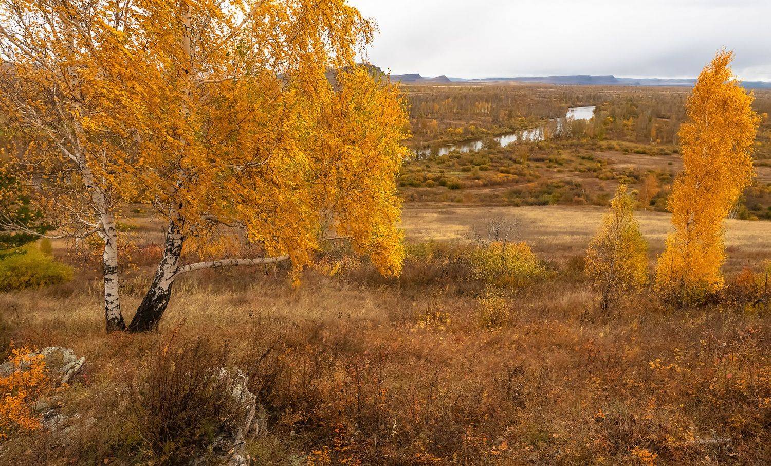 хакасия, сундуки, долина онло.,осень, Марина Фомина
