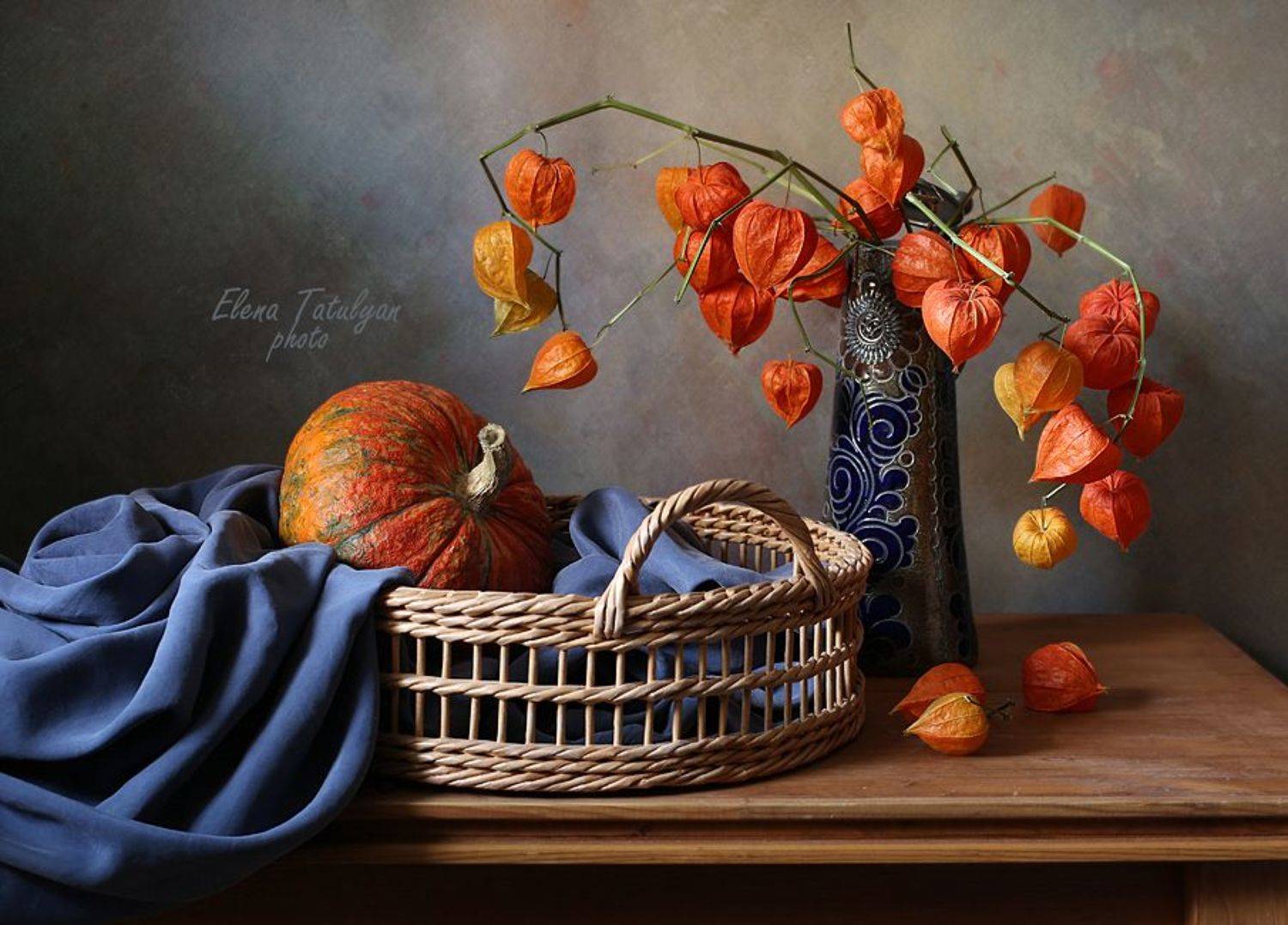 физалис, тыква, Елена Татульян